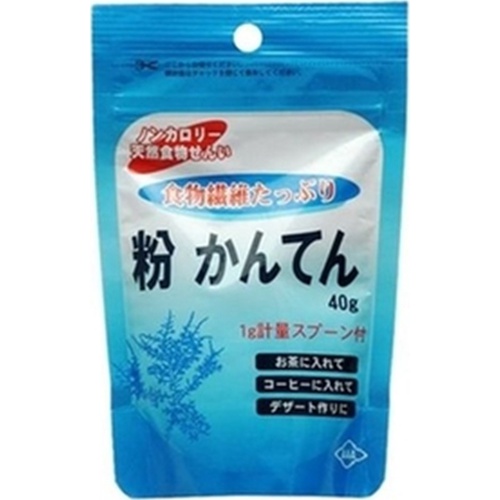 朝日 粉寒天 袋４０ｇ △ 【購入入数１２個】