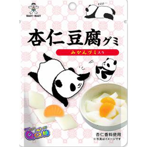 旺旺・ジャパン 杏仁豆腐グミ ６０ｇ △ 【購入入数１０個】