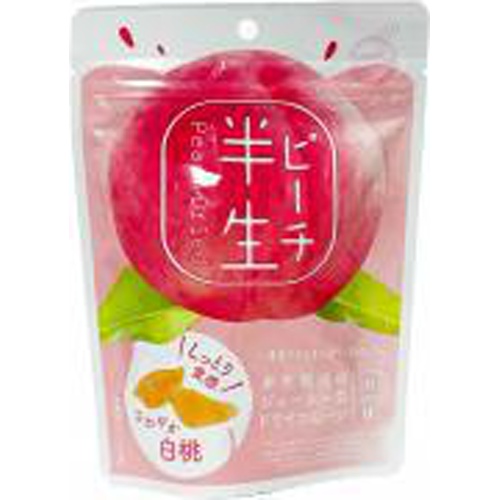 ドウシシャ 半生フルーツ ピーチ８０ｇ □お取り寄せ品 【購入入数７２個】