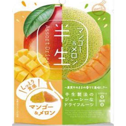 半生フルーツ マンゴー＆メロン６５ｇ △ 【購入入数２４個】