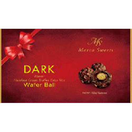 クリスピーウエハースボール ダーク１２５ｇ □お取り寄せ品 【購入入数３６個】