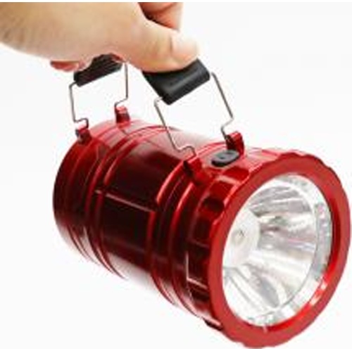 ウツノミヤ商会 ＬＥＤランタン＆懐中電灯赤 【今月の特売 雑貨】 △ 【購入入数１個】
