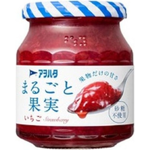 アヲハタ まるごと果実 いちご２５５ｇ □お取り寄せ品 【購入入数１２個】（入荷までお時間がかかります）
