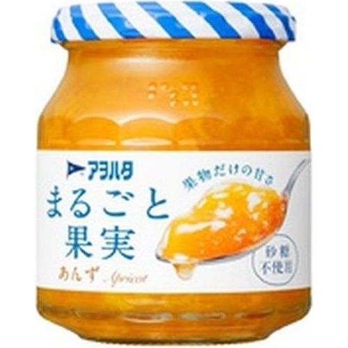 アヲハタ まるごと果実 あんず２５０ｇ □お取り寄せ品 【購入入数１２個】（入荷までお時間がかかります）