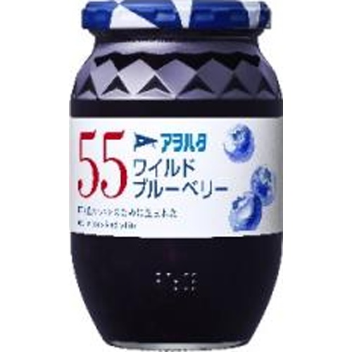 アヲハタ ５５ワイルドブルーべリー ４００ｇ △ 【購入入数６個】