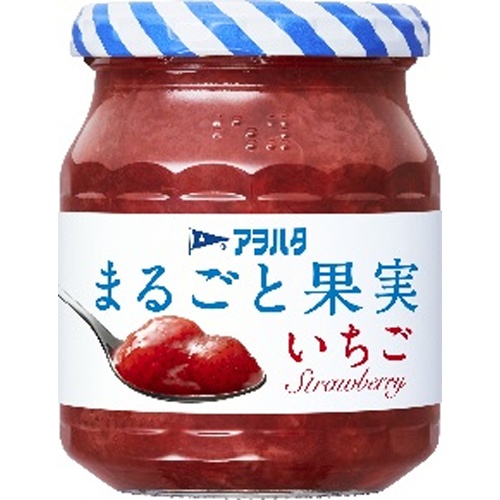 アヲハタ まるごと果実 いちご２５５ｇ 【新商品 8/21 発売】 □お取り寄せ品 【購入入数１２個】［入荷までお時間がかかります］