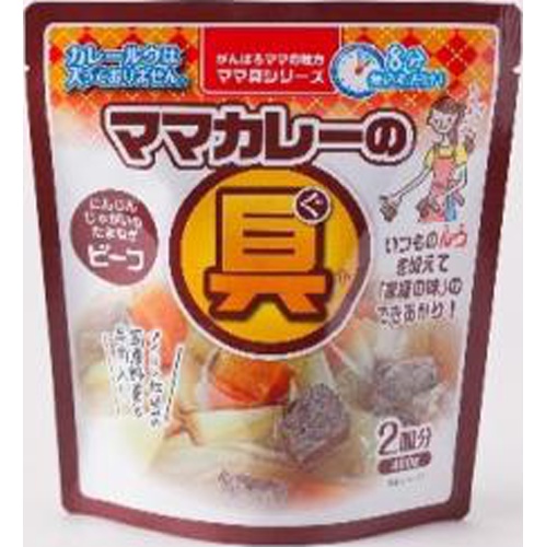 石田 ママカレーの具ビーフ２皿分４６０ｇ □お取り寄せ品 【購入入数１２個】