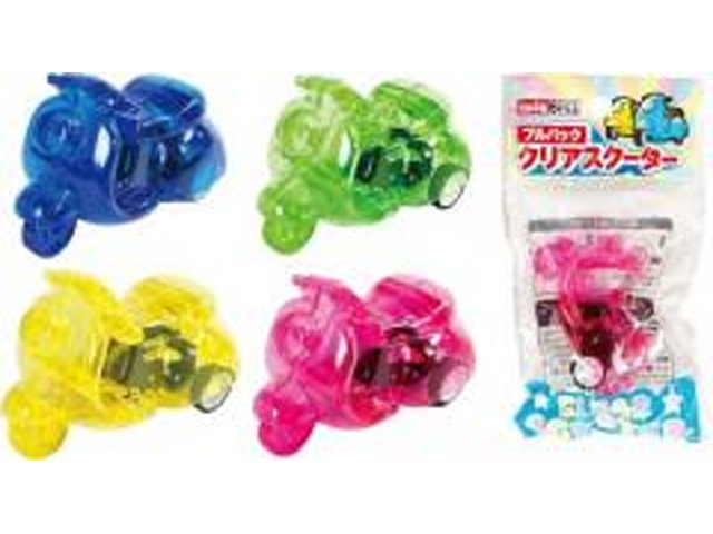 イマイ プルバッククリアスクーター 【新商品 9/24 発売】 □お取り寄せ品 【購入入数５０個】［おもちゃ］