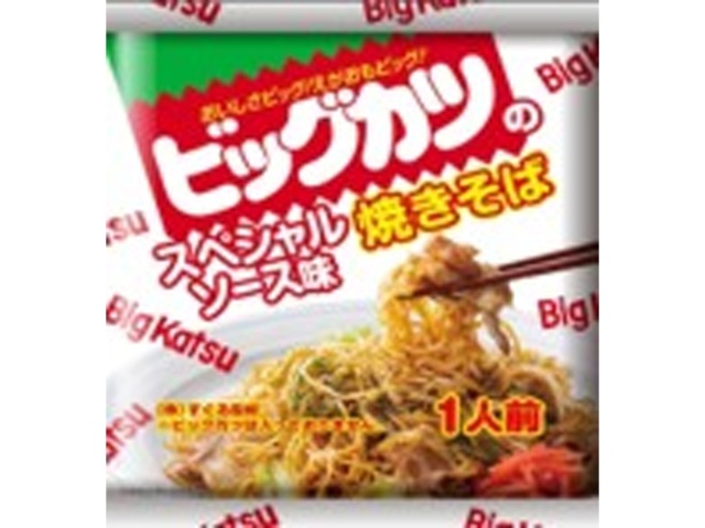 すぐる ビッグカツの焼きそば スペシャルソース味 【新商品 9/1 発売】 □お取り寄せ品 【購入入数９０個】