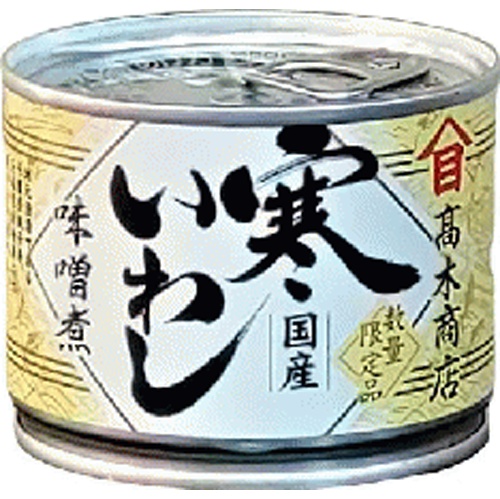高木 寒いわしみそ煮 １９０ｇ □お取り寄せ品 【購入入数２４個】