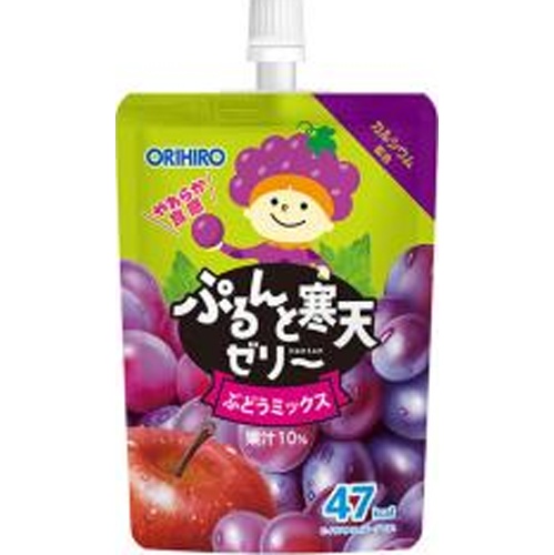 ぷるんと蒟蒻ゼリースタンディングぶどうミックス △ 【購入入数４８個】