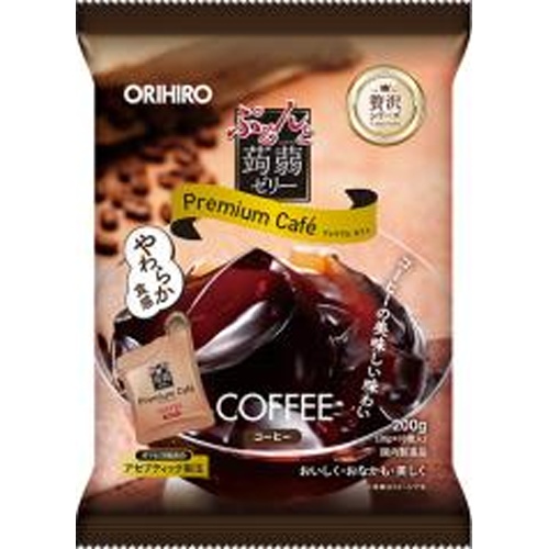 ぷるんと蒟蒻ゼリー プレミアムカフェコーヒー味 【今月の特売 菓子】 □お取り寄せ品 【購入入数１２個】
