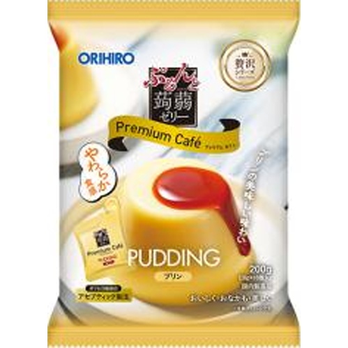 オリヒロプランデュ ぷるんと蒟蒻ゼリープレミアムカフェプリン 【今月の特売 菓子】 □お取り寄せ品 【購入入数１２個】