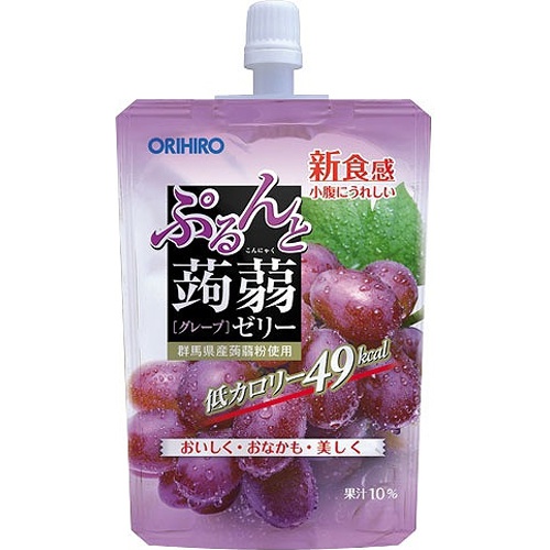 オリヒロプランデュ 蒟蒻ゼリーグレープ スタンディング  【購入入数８個】