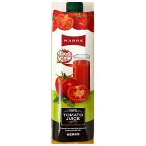 マルレ １００％トマトジュース１Ｌ  【購入入数１２個】