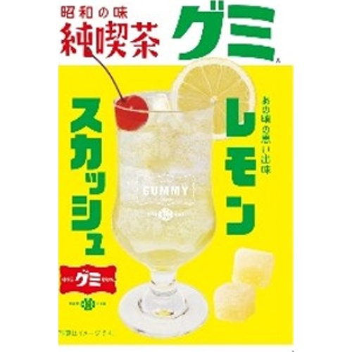 純喫茶グミ レモンスカッシュ ４０ｇ 【新商品 3/11 発売】 □お取り寄せ品 【購入入数８０個】