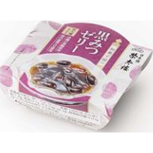 榮太樓 和菓子屋の黒みつゼリー１３０ｇ □お取り寄せ品 【購入入数２４個】
