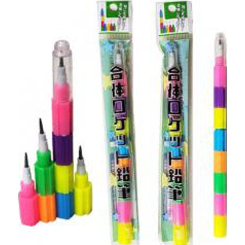 イマイ 合体ロケット鉛筆 【数量限定】 □お取り寄せ品 【購入入数５０個】