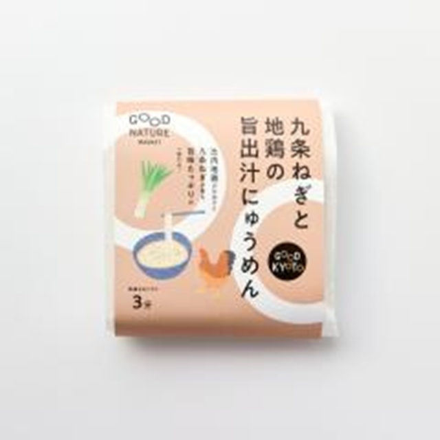 ビオスタイル 九条ねぎと地鶏の旨出汁にゅうめん 【新商品 10/17 発売】 □お取り寄せ品 【購入入数30個】