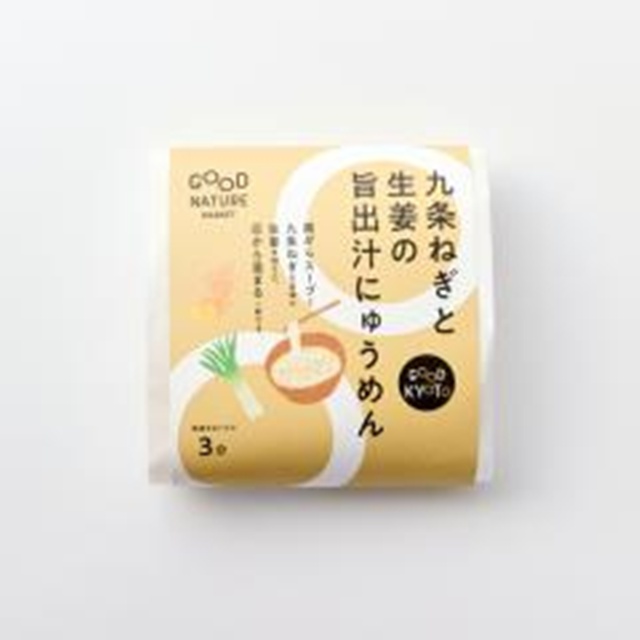 ビオスタイル 九条ねぎと生姜の旨出汁にゅうめん 【新商品 10/17 発売】 □お取り寄せ品 【購入入数30個】