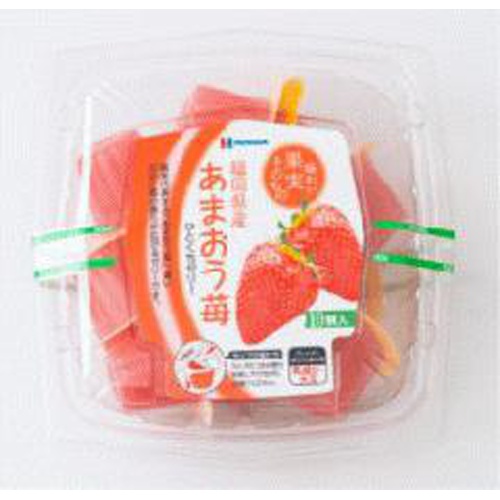北辰フーズ 福岡県産あまおう苺ひとくちゼリー１０個 □お取り寄せ品 【購入入数１２個】