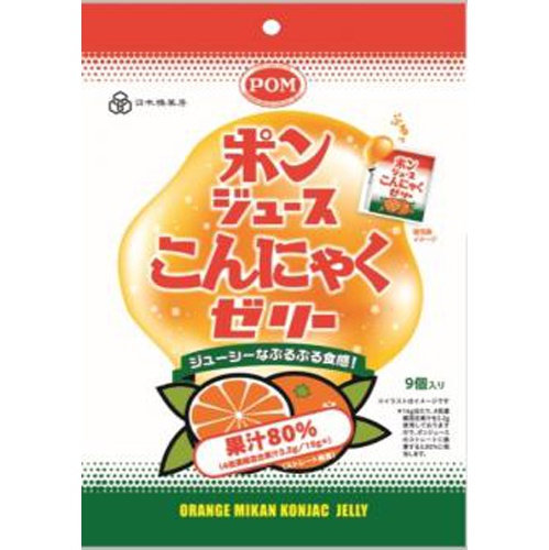 ポンジュース こんにゃくゼリー１４４ｇ 【新商品 3/4 発売】  【購入入数１５個】