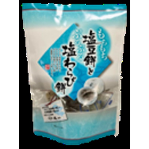 日本橋菓房 塩豆餅と塩わらび餅１７８ｇ 【新商品 3/11 発売】 □お取り寄せ品 【購入入数１２個】