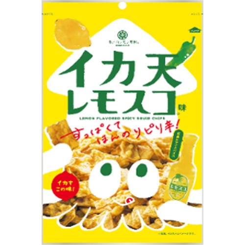 ヤマト イカ天 レモスコ味４１ｇ 【新商品 3/28 発売】 □お取り寄せ品 【購入入数４８個】