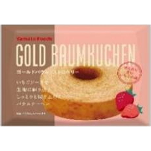 ヤマト ゴールドバウム ストロベリー１個 【新商品 3/28 発売】 □お取り寄せ品 【購入入数８０個】