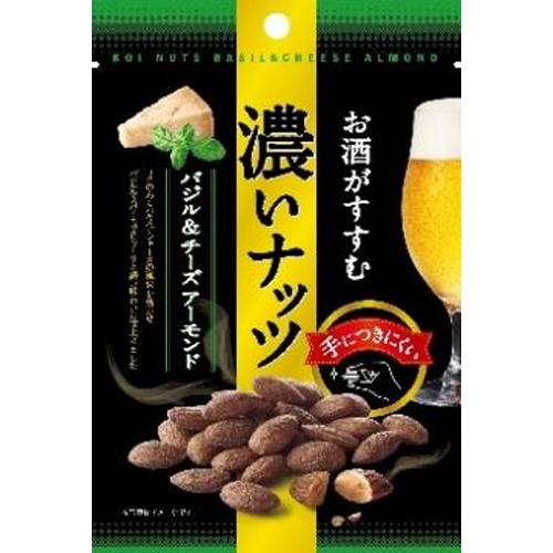 カネカ 濃いナッツ バジル＆チーズアーモンド  【購入入数１２個】