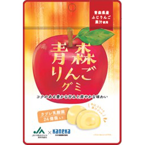カネカ 青森りんごグミ ラブレ乳酸菌入４０ｇ  【購入入数１０個】