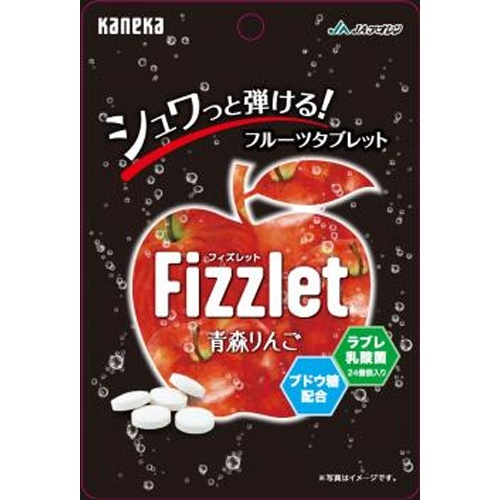 カネカ Ｆｉｚｚｌｅｔ 青森りんご２４ｇ 【今月の特売 菓子】 □お取り寄せ品 【購入入数１００個】