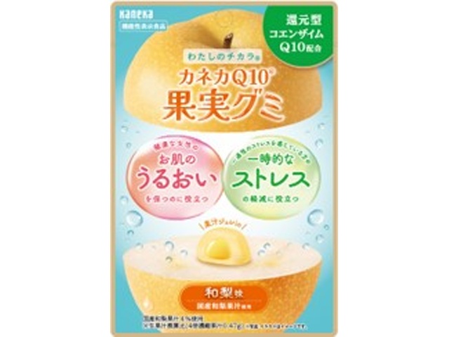 カネカ Q10R果実グミ 和梨味40g 【新商品 10/8 発売】  【購入入数10個】