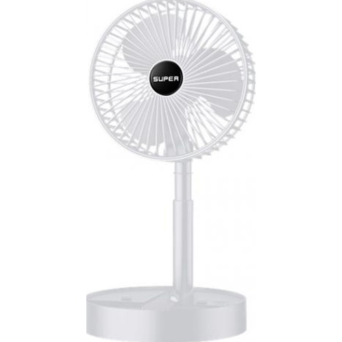 収納コンパクト扇風機 ホワイト 【今月の特売 雑貨】 △ 【購入入数１個】