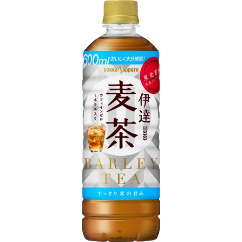 ポッカサッポロフード 伊達麦茶 Ｐ６００ｍｌ 【今月の特売 飲料水】 △ 【購入入数２４個】