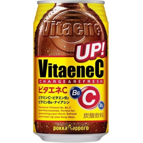 ポッカサッポロフード ビタエネＣ 缶３５０ｍｌ 【今月の特売 飲料水】 △ 【購入入数２４個】