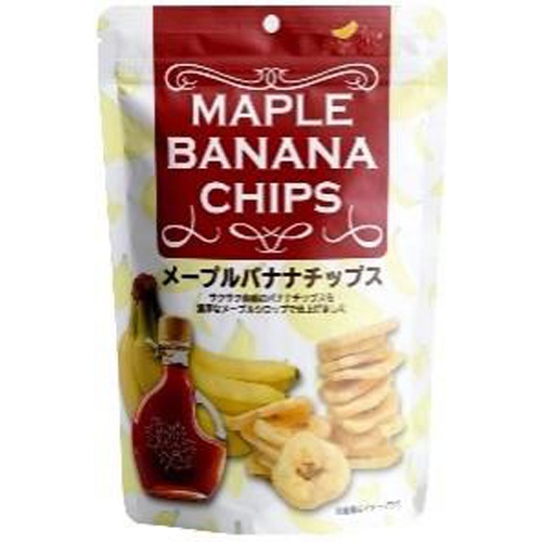 メープルバナナチップス １６０ｇ □お取り寄せ品 【購入入数２４個】