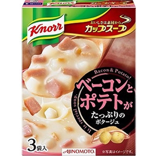 クノール カップスープ ベーコンポテト △ 【購入入数１０個】