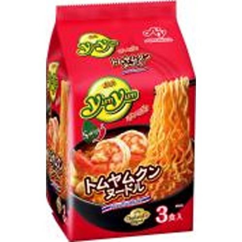 味の素 Ｙｕｍ Ｙｕｍトムヤムクンヌードル３食 【新商品 3/17 発売】 □お取り寄せ品 【購入入数２７個】