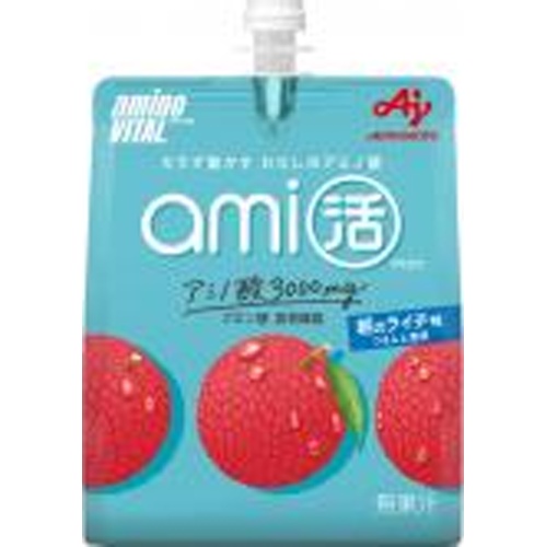 味の素 アミノバイタルａｍｉ活朝のライチ味 △ 【購入入数６個】