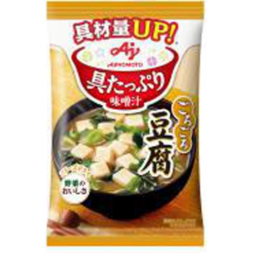 味の素 具たっぷり味噌汁 豆腐 □お取り寄せ品 【購入入数４８個】