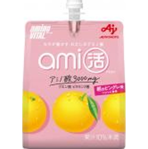 味の素 アミノバイタルａｍｉ活朝のピンクグレ味 △ 【購入入数６個】