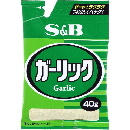 Ｓ＆Ｂ 袋入りガーリック ４０ｇ □お取り寄せ品 【購入入数１０個】