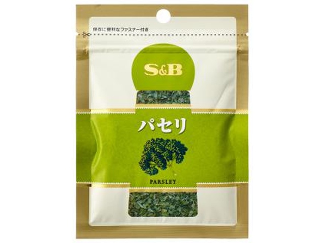 Ｓ＆Ｂ 袋入りパセリ ７ｇ 【新商品 11/25 発売】 △ 【購入入数１０個】