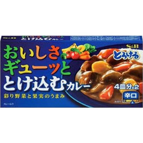 Ｓ＆Ｂ おいしさギューッととけ込むカレー辛口１４０ 【今月の特売 インスタント】 □お取り寄せ品 【購入入数６０個】