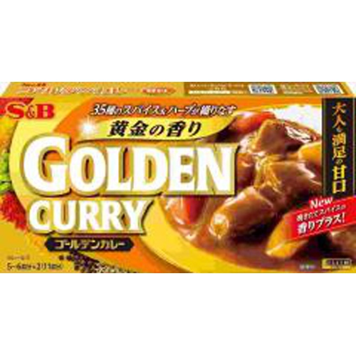 Ｓ＆Ｂ ゴールデンカレー甘口１９８ｇ 【今月の特売 インスタント】 △ 【購入入数１０個】