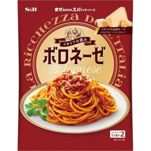 Ｓ＆Ｂ まぜスパ イタリアの恵みボロネーゼ □お取り寄せ品 【購入入数６０個】