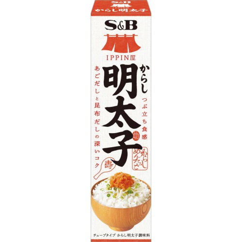 Ｓ＆Ｂ ＩＰＰＩＮ屋からし明太子 ３８ｇ □お取り寄せ品 【購入入数１００個】