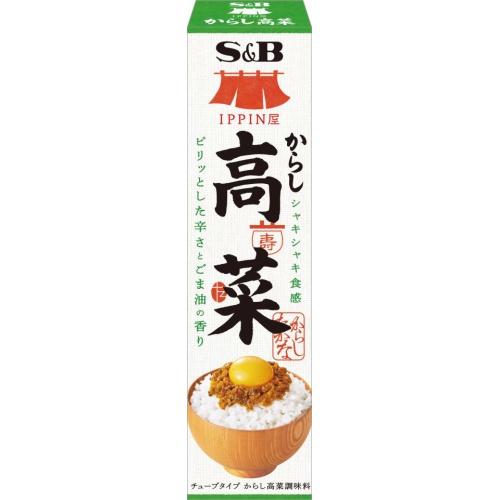 Ｓ＆Ｂ ＩＰＰＩＮ屋 からし高菜３８ｇ □お取り寄せ品 【購入入数１００個】