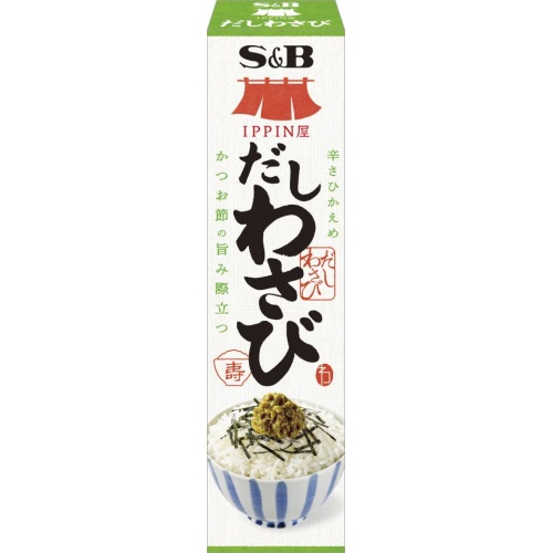 Ｓ＆Ｂ ＩＰＰＩＮ屋 だしわさび３８ｇ △ 【購入入数１０個】